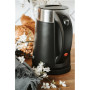Adler , Kettle , AD 1372 , Electric , 800 W , 0.6 L , Plastic/Stainless steel , 360° rotational base , Black