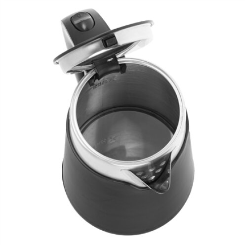 Adler , Kettle , AD 1372 , Electric , 800 W , 0.6 L , Plastic/Stainless steel , 360° rotational base , Black