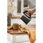 Adler , Kettle , AD 1372 , Electric , 800 W , 0.6 L , Plastic/Stainless steel , 360° rotational base , Black
