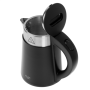 Adler , Kettle , AD 1372 , Electric , 800 W , 0.6 L , Plastic/Stainless steel , 360° rotational base , Black