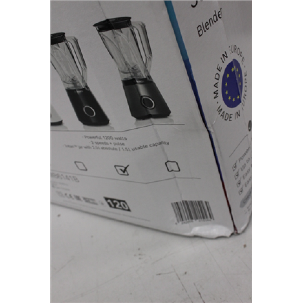 SALE OUT. Bosch MMB6141B VitaPower Series 4 Blender, 1200 W, Black , Bosch , Blender , MMB6141B VitaPower Series 4 , Tabletop , 1200 W , Jar material Tritan , Jar capacity 1.5 L , Black , DAMAGED PACKAGING