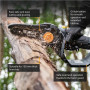 Batavia B.V. , Chainsaw , Nexxsaw Cordless Brushless One-Hand V3 Ultra, Without battery and charger - 18V , 17.78 cm