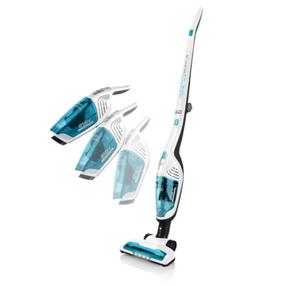 ETA , Vacuum Cleaner , ETA645390000 Moneto II Aqua Plus , Cordless operating , Handstick 3in1 , Washing function , N/A W , 21.6 V , Operating time (max) 50 min , White/Blue