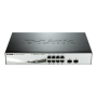 D-Link , DGS-1210 Series Smart Managed Gigabit Switches , DGS-1210-08P , Managed L2 , Desktop/Rackmountable