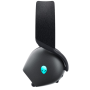 Dell Alienware Tri Mode Wireless Gaming Headset , AW725H , Built-in microphone , Wired/Wireless , Dark Side of the Moon