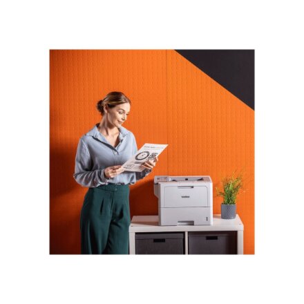 Brother HL-L6410DN , Mono , Laser , Printer , Wi-Fi , Maximum ISO A-series paper size A4 , Grey