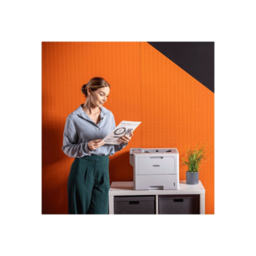 Brother HL-L6410DN , Mono , Laser , Printer , Wi-Fi , Maximum ISO A-series paper size A4 , Grey