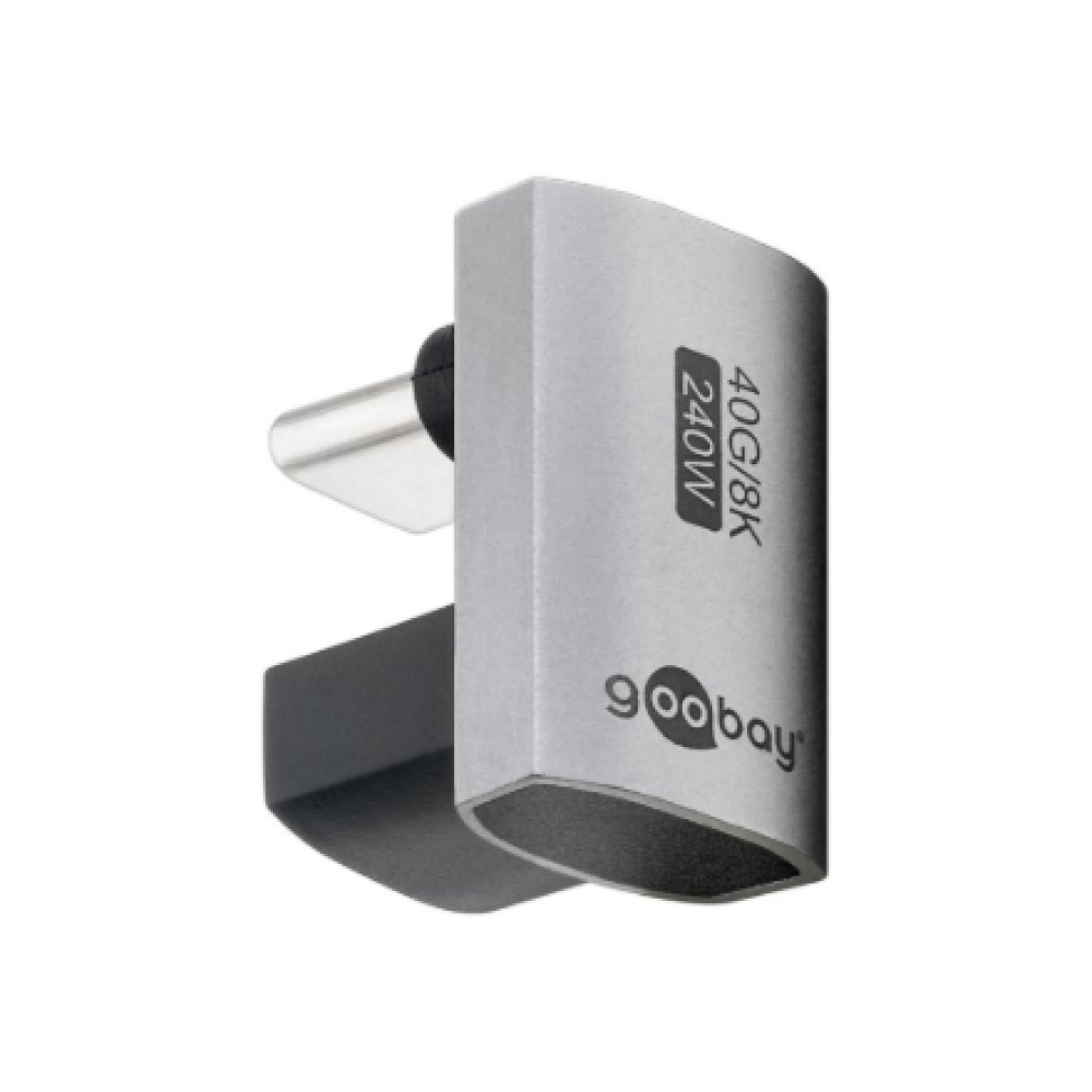 Goobay 74445 USB-C Adapter 180° U-Shape, USB4 , Goobay