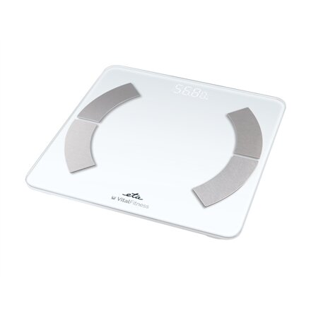 ETA Personal Scale , ETA277990000 Vital Fitness , Maximum weight (capacity) 180 kg , Accuracy 100 g , Body Mass Index (BMI) measuring , White
