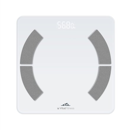 ETA Personal Scale , ETA277990000 Vital Fitness , Maximum weight (capacity) 180 kg , Accuracy 100 g , Body Mass Index (BMI) measuring , White