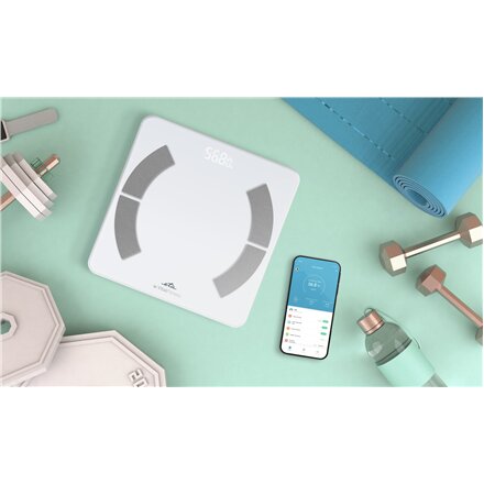 ETA Personal Scale , ETA277990000 Vital Fitness , Maximum weight (capacity) 180 kg , Accuracy 100 g , Body Mass Index (BMI) measuring , White