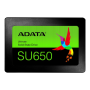 ADATA , Ultimate SU650 , ASU650SS-240GT-R , 240 GB , SSD form factor 2.5” , SSD interface SATA , Read speed 520 MB/s , Write speed 450 MB/s
