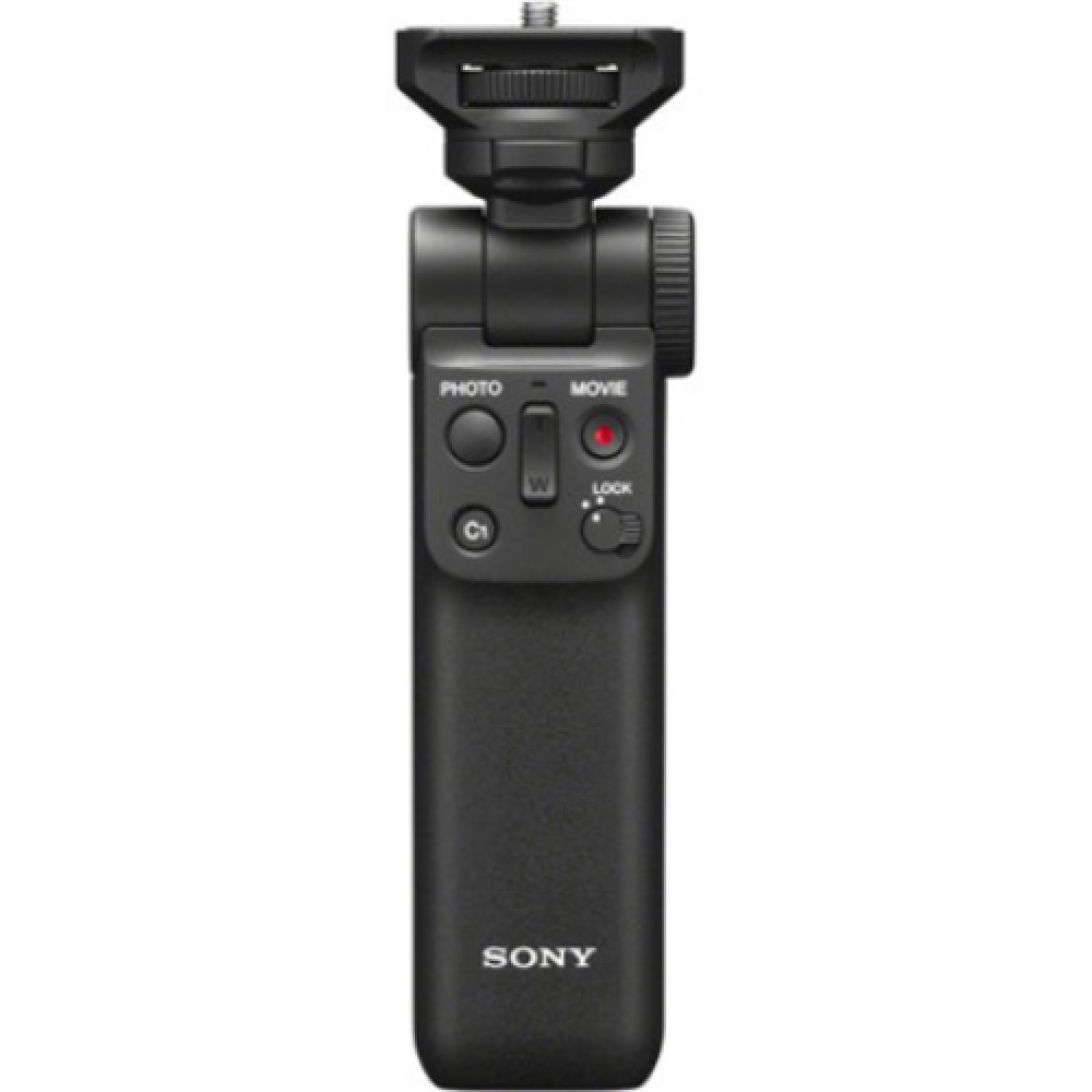 Sony , Shooting Grip , GP-VPT2BT , No cables required (Bluetooth-wireless); Dust and moisture resistant; Flexible tilt function; Quick, easy direction changes; Becomes a stable tripod, leaving both hands free for vlogging and other applications