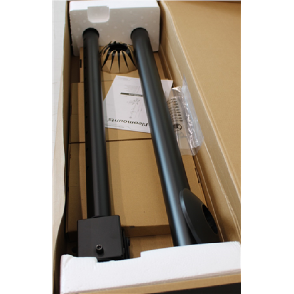 SALE OUT. Neomounts FPMA-C340BLACK Monitor/TV mount ceiling 32-75 - h 106-156 cm , Neomounts Ceiling mount , FPMA-C340BLACK Monitor/TV mount ceiling screen , Adjustable Height, Rotate, Tilt, Swivel , 32-75 , Maximum weight (capacity) 50 kg , DAMAGED PACKA