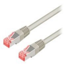 Patch Cable , 50889 CAT 6 S/FTP , PVC AWG 28/7 , Cable length: 5 m , Grey