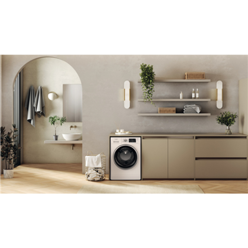 Whirlpool Washing machine , FFD 9489 BCV EE , Energy efficiency class A , Front loading , Washing capacity 9 kg , 1400 RPM , Depth 63 cm , Width 60 cm , Display , LCD , Steam function , White