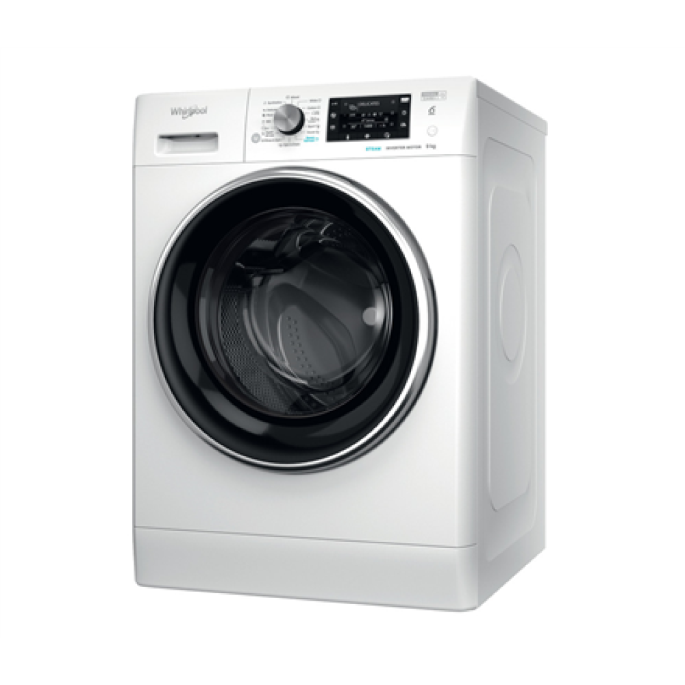 Whirlpool Washing machine , FFD 9489 BCV EE , Energy efficiency class A , Front loading , Washing capacity 9 kg , 1400 RPM , Depth 63 cm , Width 60 cm , Display , LCD , Steam function , White