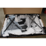 SALE OUT. Genesis Holm 300 RGB Gaming Desk - Black Genesis 15 month(s) WITHOUT ORIGINAL PACKAGING, SCRATCHES AND DENTS AROUND THE TABLE, TABLE LEGS WITHOUT PADDING AND SCRATCHES, WITHOUT FIXING SCREWS.