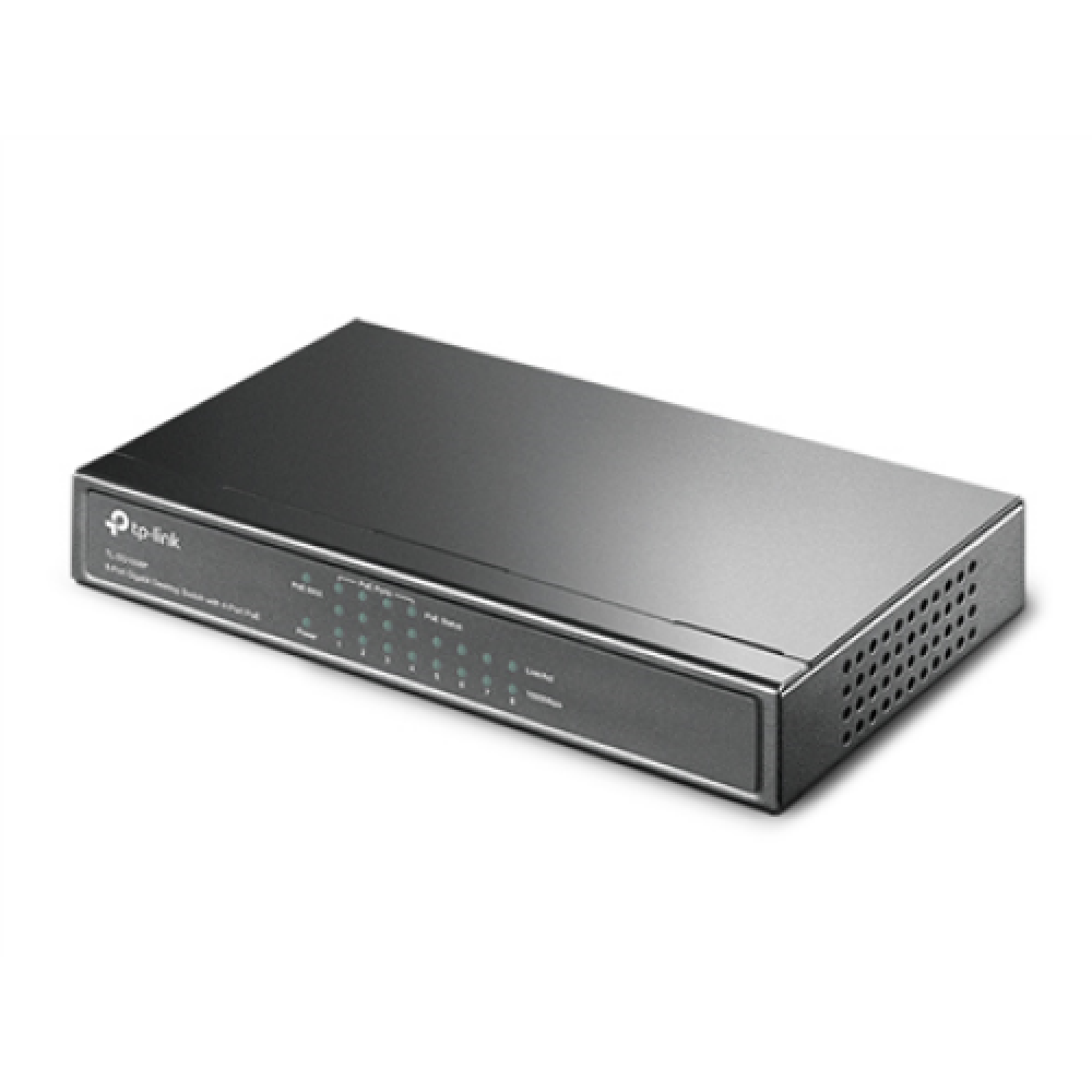 TP-LINK , Switch , TL-SG1008P , Unmanaged , Desktop , Gigabit Ethernet (copper) ports quantity 8 , Power over Ethernet (PoE) ports quantity 4 , Power supply type External , 36 month(s)