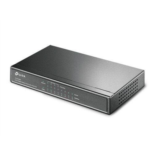 TP-LINK , Switch , TL-SG1008P , Unmanaged , Desktop , Gigabit Ethernet (copper) ports quantity 8 , Power over Ethernet (PoE) ports quantity 4 , Power supply type External