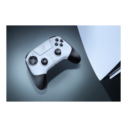Razer Wireless Esports Controller for PlayStation 5 and PC , Raiju V3 Pro , White