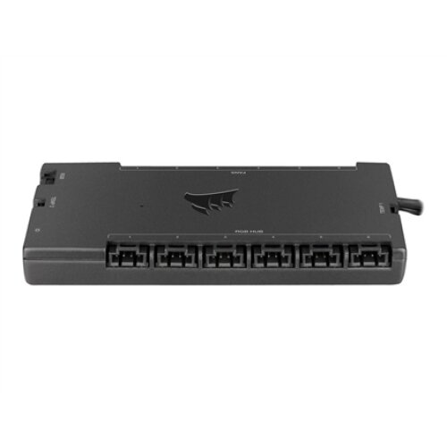 Corsair , iCUE COMMANDER CORE XT Smart RGB Lighting and Fan Speed Controller , Black