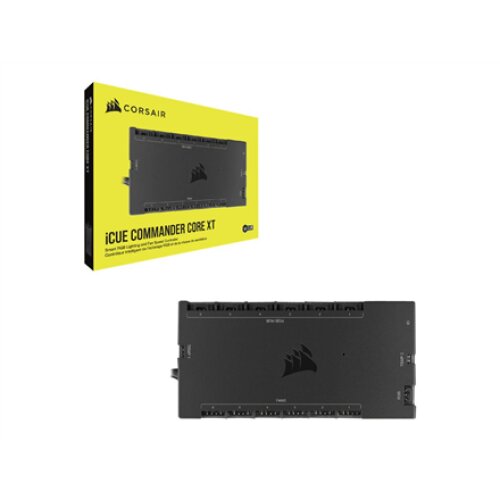 Corsair , iCUE COMMANDER CORE XT Smart RGB Lighting and Fan Speed Controller , Black