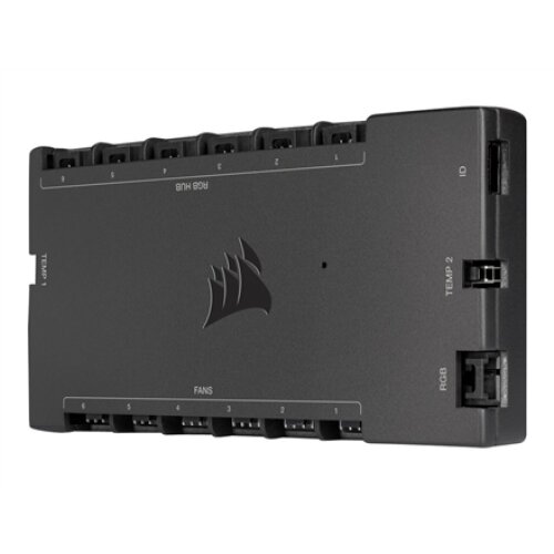 Corsair , iCUE COMMANDER CORE XT Smart RGB Lighting and Fan Speed Controller , Black