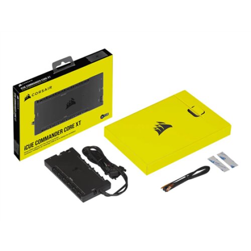Corsair , iCUE COMMANDER CORE XT Smart RGB Lighting and Fan Speed Controller , Black