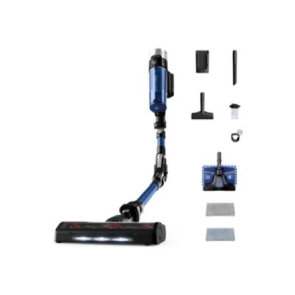 TEFAL Vacuum Cleaner , TY20C4WO X-Force Flex 9.60 Aqua , Cordless operating , Handstick , 250 W , Operating time (max) 45 min , Blue , Warranty 24 month(s)