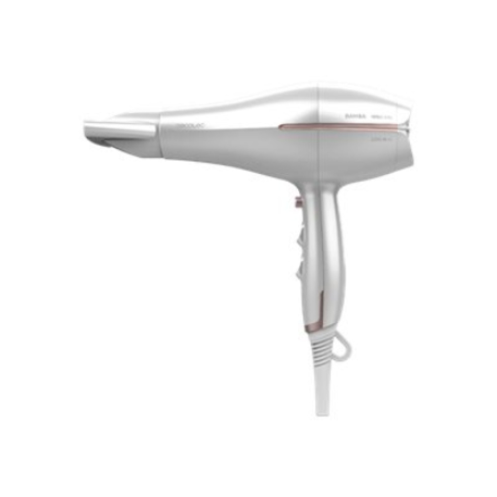 Cecotec Hair Dryer , IoniCare 5300 Maxi Aura , 2200 W , Number of temperature settings 3 , Ionic function , Diffuser nozzle , White