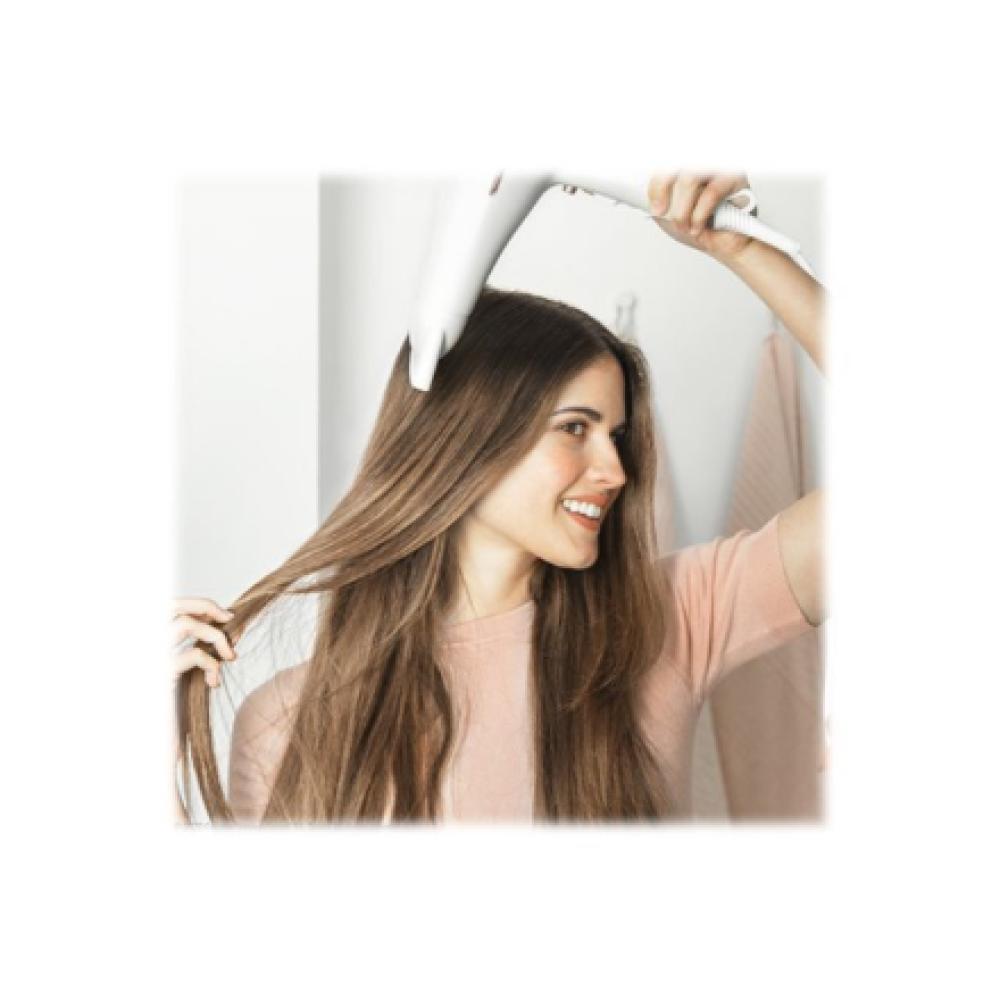 Cecotec Hair Dryer , IoniCare 5300 Maxi Aura , 2200 W , Number of temperature settings 3 , Ionic function , Diffuser nozzle , White