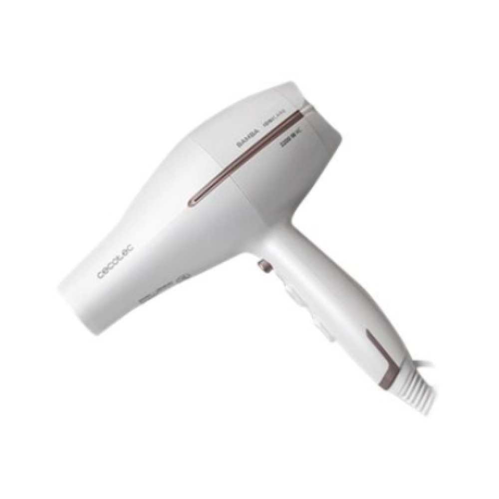 Cecotec Hair Dryer , IoniCare 5300 Maxi Aura , 2200 W , Number of temperature settings 3 , Ionic function , Diffuser nozzle , White
