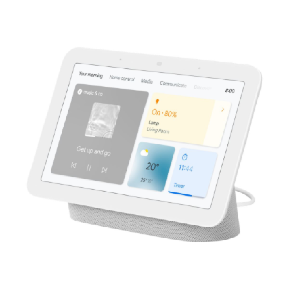 google , Nest Hub 2nd Generation , GA01331-IT , 7 , Chalk , Wi-Fi , Bluetooth
