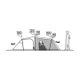 Tent , Spirit 300 , 3 person(s)