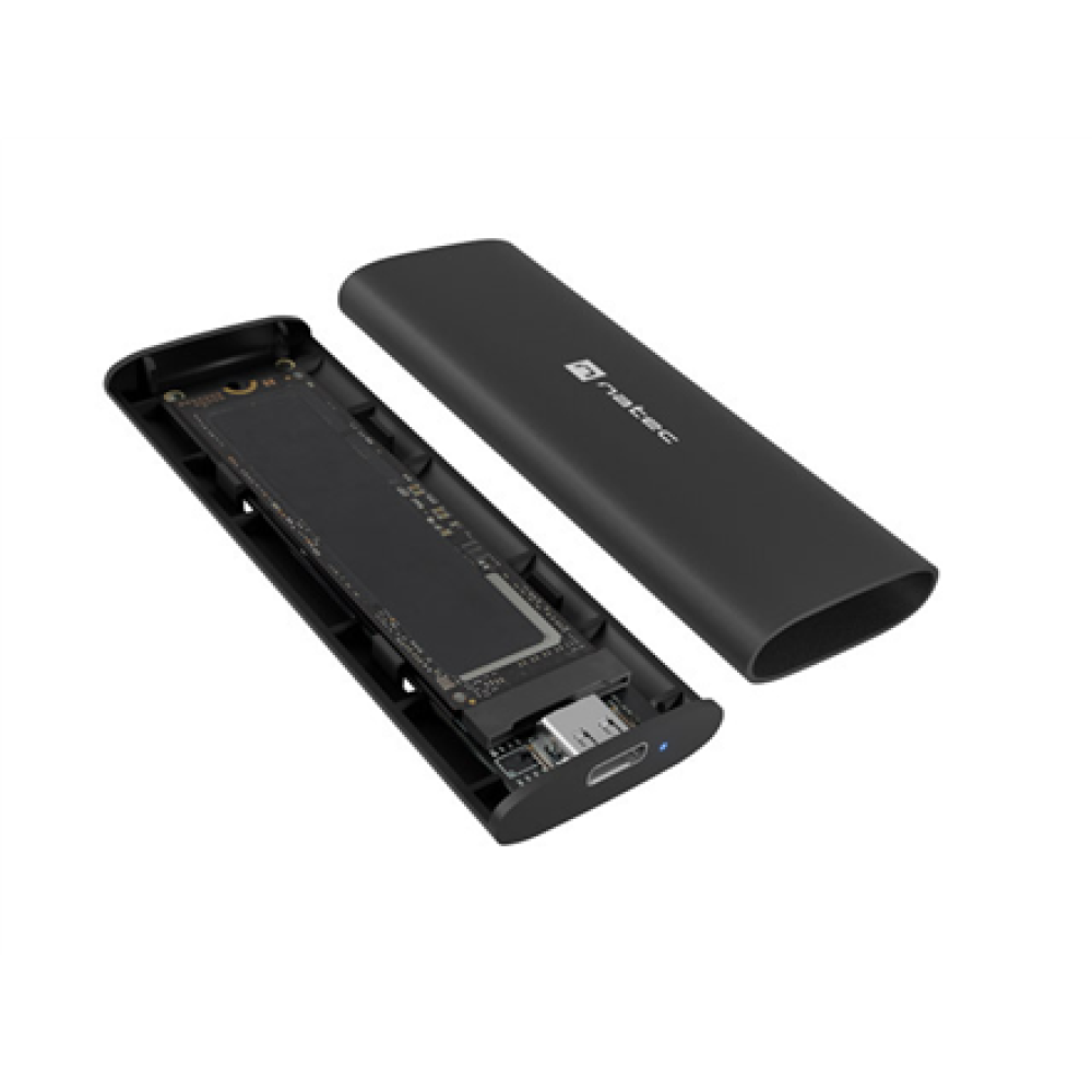 Genesis External HDD/SDD M.2 NVME Lite, USB-C 3.1 , Natec Rhino
