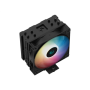 Deepcool , CPU Cooler , AG400 BK ARGB , Black , Intel, AMD