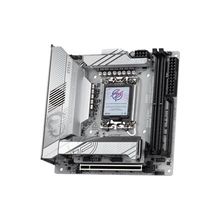 MSI MPG Z890I EDGE TI WIFI , Processor family Intel , Processor socket LGA1851 , Supported hard disk drive interfaces SATA, M.2 , Number of SATA connectors 2