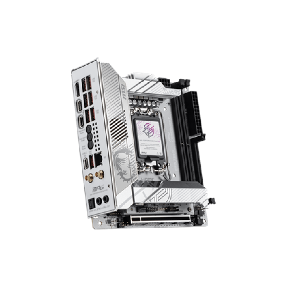 MSI MPG Z890I EDGE TI WIFI , Processor family Intel , Processor socket LGA1851 , Supported hard disk drive interfaces SATA, M.2 , Number of SATA connectors 2