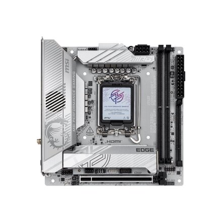 MSI MPG Z890I EDGE TI WIFI , Processor family Intel , Processor socket LGA1851 , Supported hard disk drive interfaces SATA, M.2 , Number of SATA connectors 2
