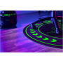 Razer Team Razer Floor Mat 100% Recycled Polyester Velvet/100% Recycled Non-woven Fabric , Floor Rug , Black/Green