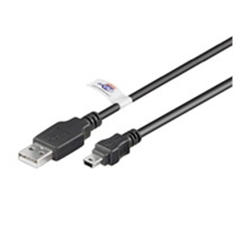 Logilink , USB MINI-B 5-pin 180 Cert 1.8m , USB-A to mini-USB USB A