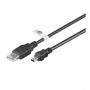 Logilink , USB MINI-B 5-pin 180 Cert 1.8m , USB-A to mini-USB USB A