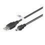 Logilink , USB MINI-B 5-pin 180 Cert 1.8m , USB-A to mini-USB Mini-USB B , USB A