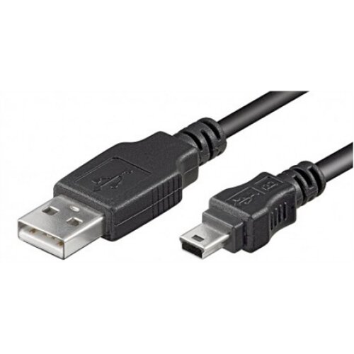 Logilink , USB MINI-B 5-pin 180 Cert 1.8m , USB-A to mini-USB USB A