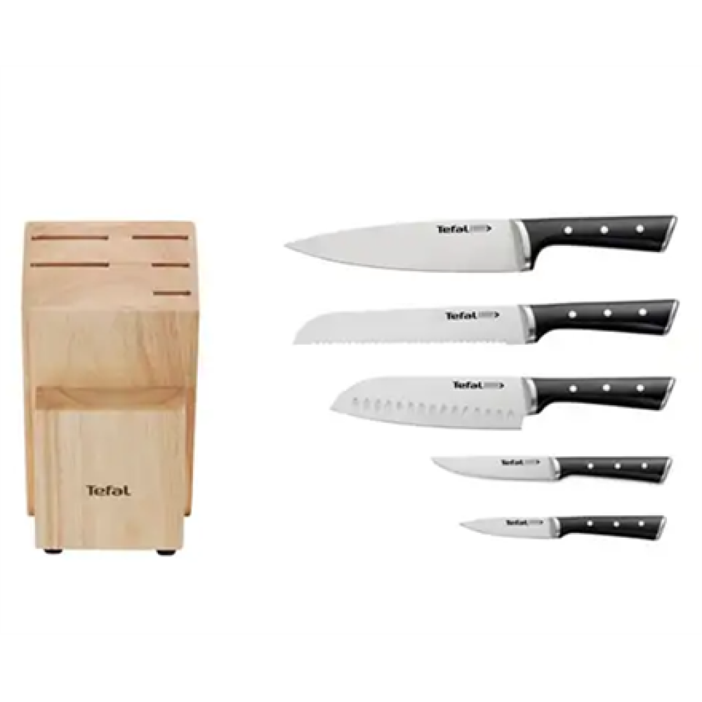 TEFAL , Set of 5 Knives with Comfort Touch holder , K232S574 , Knife , 5 pc(s)