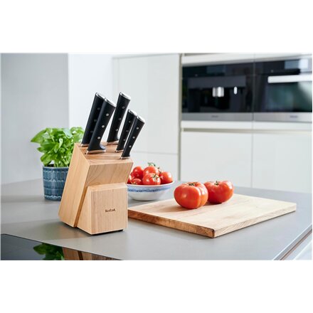 TEFAL , Set of 5 Knives with Comfort Touch holder , K232S574 , Knife , 5 pc(s)