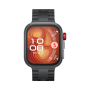 Huawei Watch FIT4 Pro, 3D Fluorelastomer Black Strap, Titanium Body, Seiya-B29