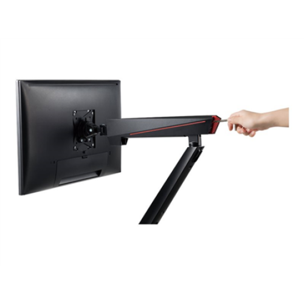 Logilink , Desk Mount , Tilt, swivel, level adjustment, rotate , 17-32 , Maximum weight (capacity) 8 kg , Black/Red