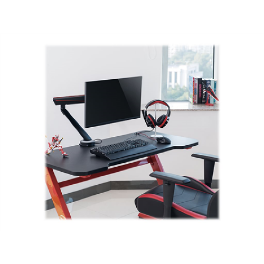 Logilink , Desk Mount , Tilt, swivel, level adjustment, rotate , 17-32 , Maximum weight (capacity) 8 kg , Black/Red